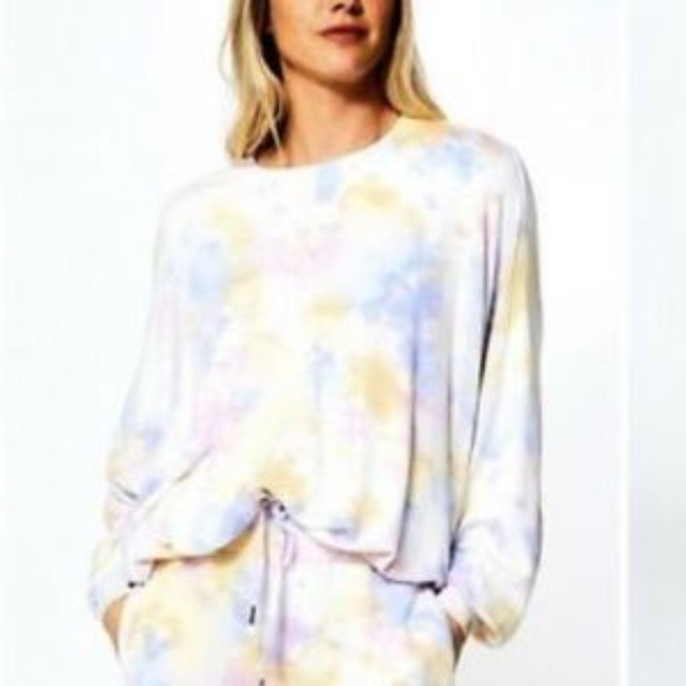 🆕 Young Fabulous & Broke Juliette Tie Dye Sweatshirt - Picture 1 of 6